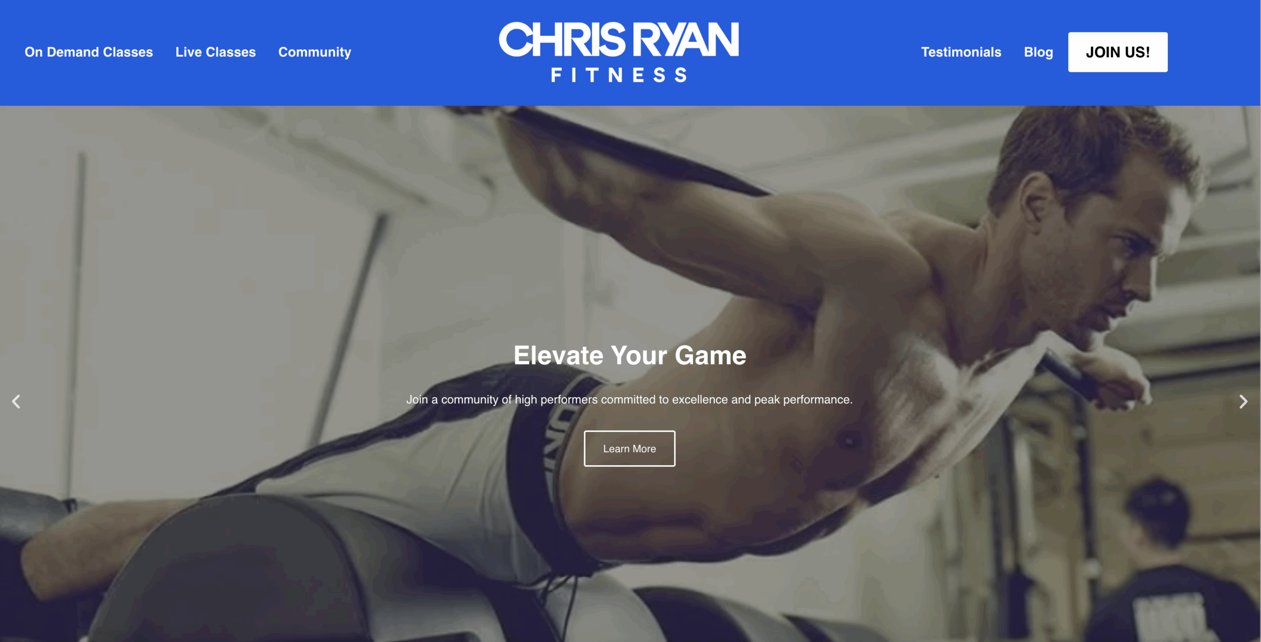 Chris Ryan Website